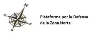 Logo de defensa plataforma zona norte